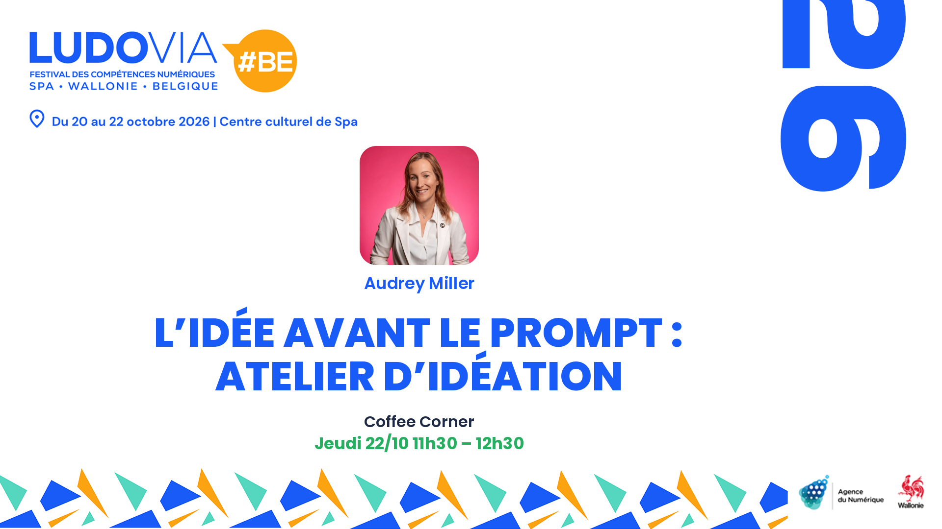 L’idée avant le prompt : atelier d’idéation — Audrey Miller — Jeudi 22/10 11h30 – 12h30