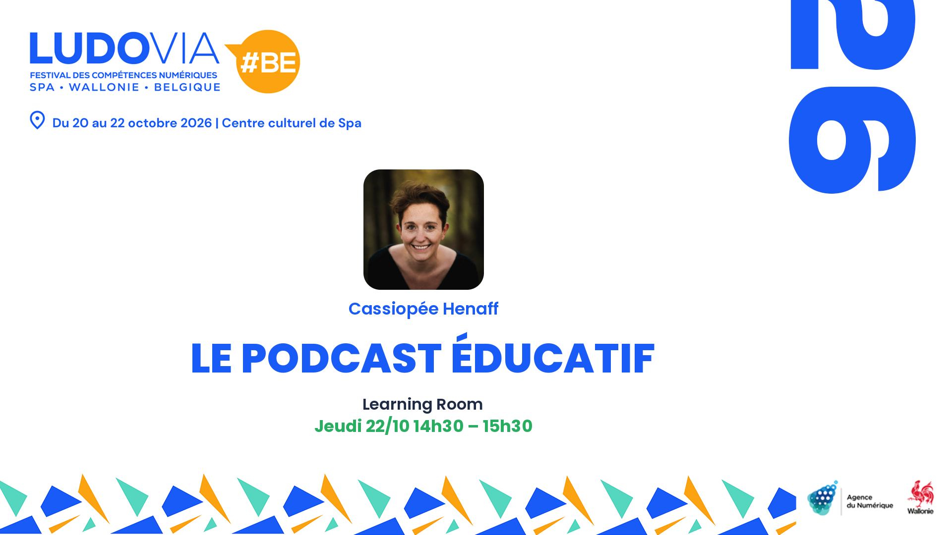 Le podcast éducatif — Cassiopée Henaff — Jeudi 22/10 14h30 – 15h30