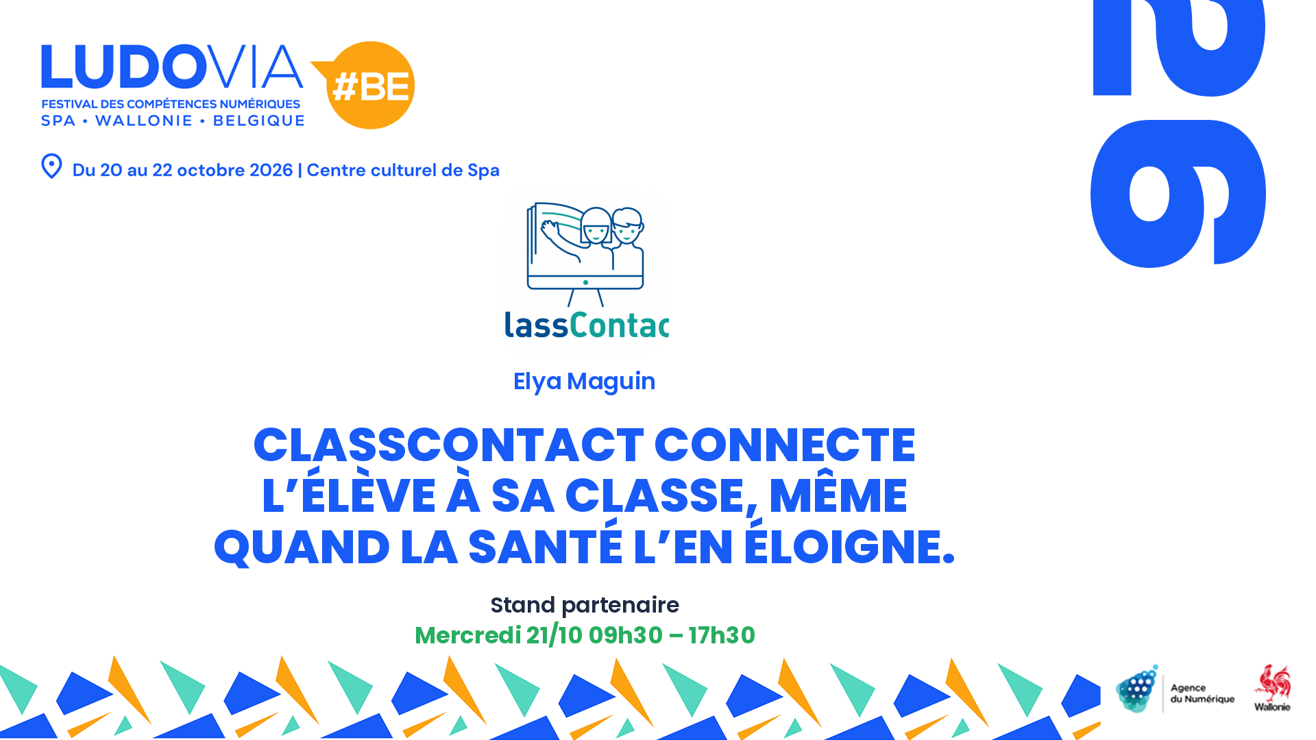 Carte de présentation : ClassContact connecte l'élève à sa classe, même quand la santé l'en éloigne.