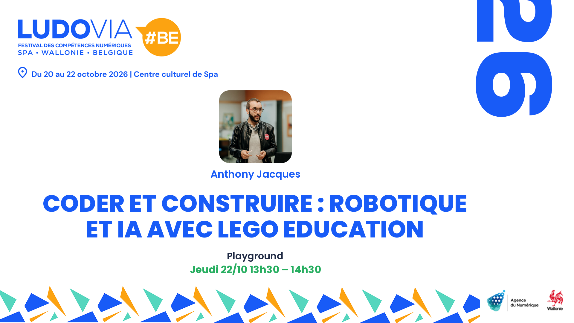 Carte de présentation : Coder et construire : robotique et IA avec LEGO Education