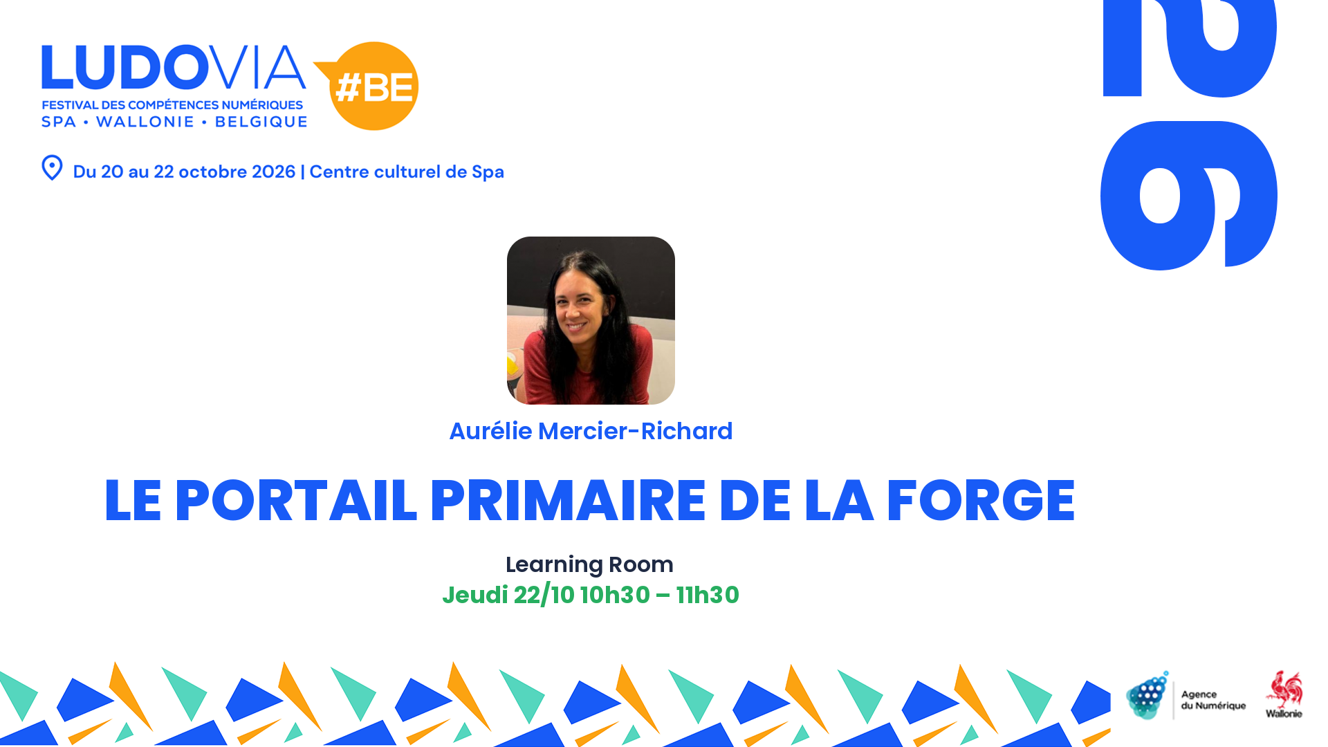Le Portail Primaire de la Forge — Aurélie Mercier-Richard — Jeudi 22/10 10h30 – 11h30